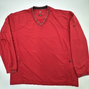 Vintage Nike Golf Men's Pullover Windbreak Jacket Size XL Red Read Below